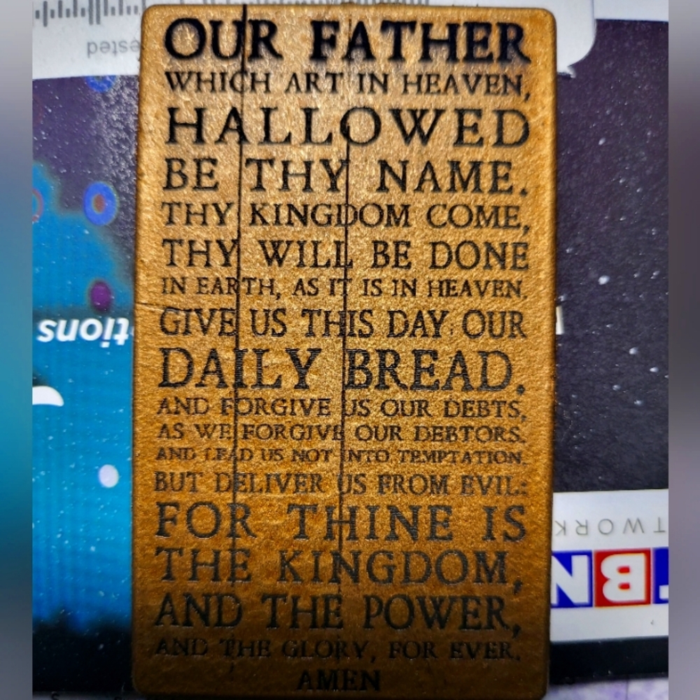 The lords prayer